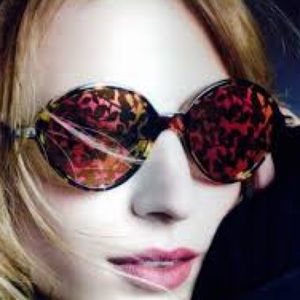 Dior Red and Black Sunglasses